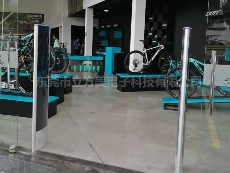 Yabancı bisiklet mağazaları Cubimei EAS hırsızlık alarm ekipmanı kuruyor